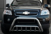 Chevrolet Captiva 2006-2019 Protezione Anteriore WT002 (Acciaio Inox) foto 3