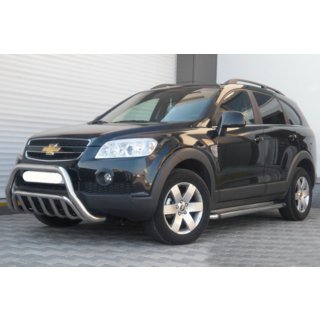 Protezione Anteriore WT002 (Acciaio Inox) Chevrolet Captiva 2006-2019 foto 2