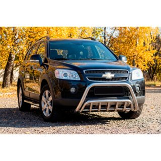 Protezione Anteriore WT002 (Acciaio Inox) Chevrolet Captiva 2006-2019 foto 1