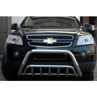 Protezione Anteriore WT002 (Acciaio Inox) Chevrolet Captiva 2006-2019 foto 3