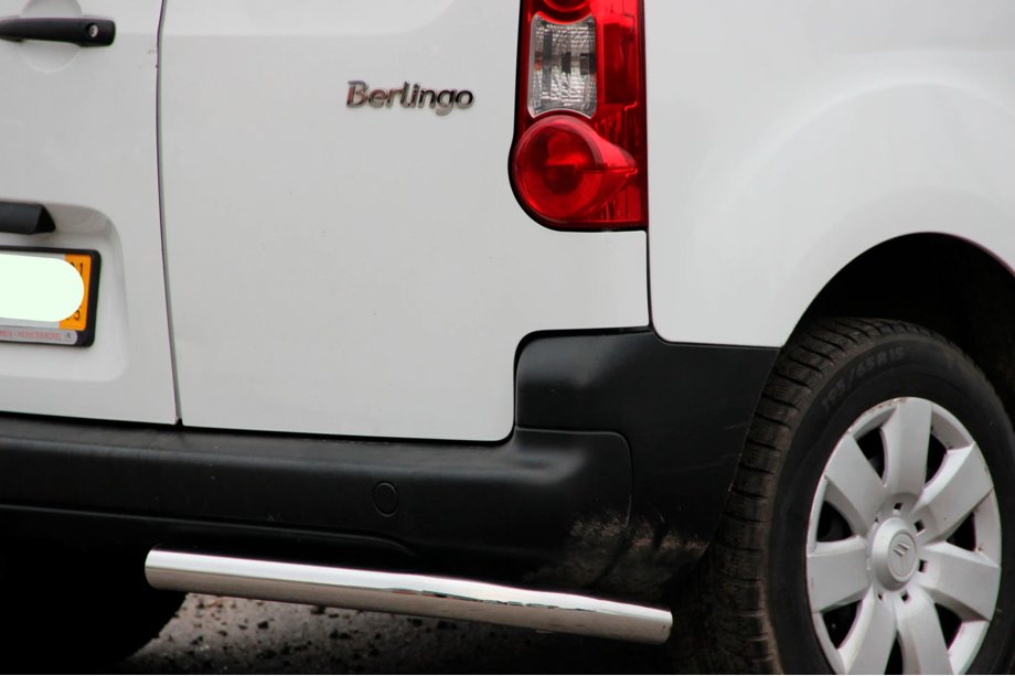 Peugeot Partner Tepee 2008-2018 Angolari Posteriori AK-003 (Acciaio Inox) Foto 2
