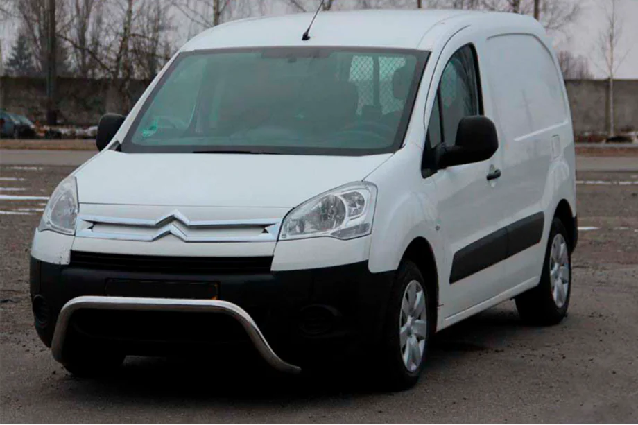 Citroen Berlingo 2008-2018 Protezione Anteriore WT007 (Acciaio Inox) Image