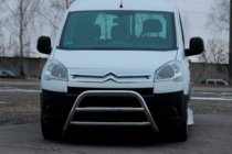 Citroen Berlingo 2008-2018 Protezione Anteriore WT022 (Acciaio Inox) foto 1