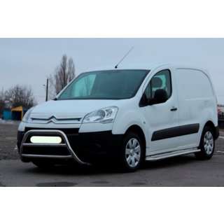 Protezione Anteriore WT022 (Acciaio Inox) Citroen Berlingo 2008-2018 foto 2