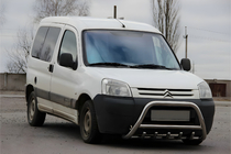 Citroen Berlingo 1996-2008 Protezione Anteriore WT003 Acciaio Inox foto 3