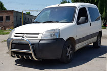 Citroen Berlingo 1996-2008 Protezione Anteriore WT003 Acciaio Inox foto 4