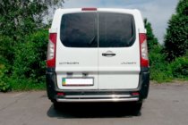 Peugeot Expert 2007-2016 Barra Posteriore AK-002-Doppia (Acciaio Inox) foto 2