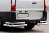 Peugeot Expert 2007-2016 Angolari Posteriori AK-003-Double (2 pz, acciaio inox) foto 1