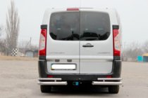 Peugeot Expert 2007-2016 Angolari Posteriori AK-003-Double (2 pz, acciaio inox) foto 2