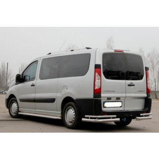 Angolari Posteriori AK-003-Double (2 pz, acciaio inox) Peugeot Expert 2007-2016 foto 3