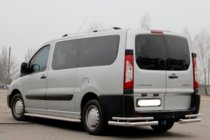 Fiat Scudo 2007-2015 Angolari posteriori AK003-Double (2 pz, acciaio inox) foto 3