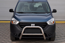Renault Dokker 2013-2022 Protezione Anteriore WT006 (Acciaio Inox) foto 1