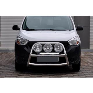 Protezione Anteriore WT022 (Acciaio Inox) Dacia Dokker 2013-2022