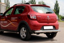 Dacia Sandero 2013-2020 Barra Posteriore AK002 (Acciaio Inox) foto 2