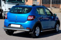 Dacia Sandero 2013-2020 Barra Posteriore AK002 (Acciaio Inox) foto 4