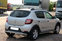 Dacia Sandero 2013-2020 Barra Posteriore AK002 (Acciaio Inox) foto 8