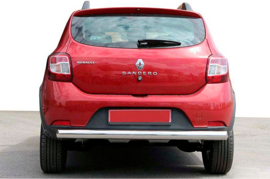 Dacia Sandero 2013-2020 Barra Posteriore AK002 (Acciaio Inox) Image