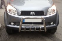 Daihatsu Terios 2006-2017 Protezione Anteriore QT006 (Acciaio Inox) foto 4
