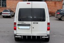 Ford Connect 2010-2013 Barra Posteriore AK-design (Acciaio Inox) foto 3