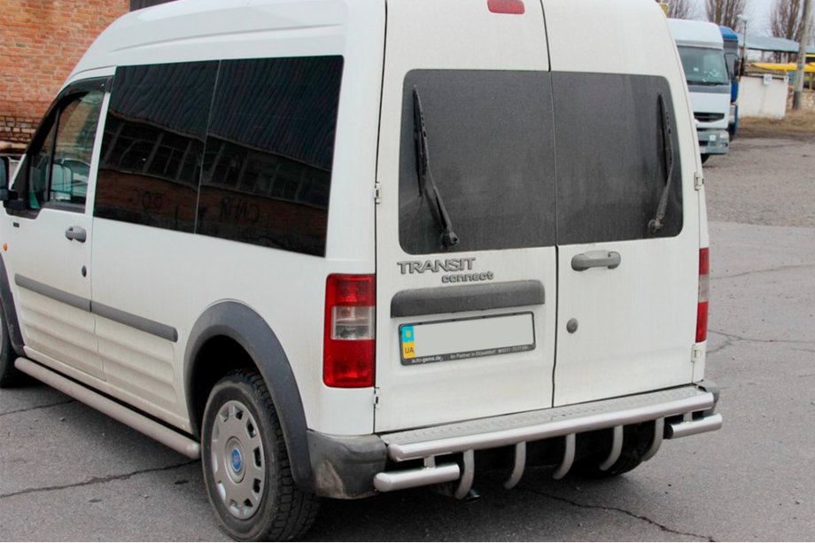 Ford Connect 2010-2013 Barra Posteriore AK-design (Acciaio Inox) Image
