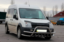Ford Connect 2006–2009 Parabullbar con doppie barre WT003-Plus-2 (acciaio inox) foto 3