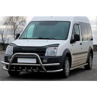 Parabullbar con doppie barre WT003-Plus-2 (acciaio inox) Ford Connect 2006–2009 foto 2