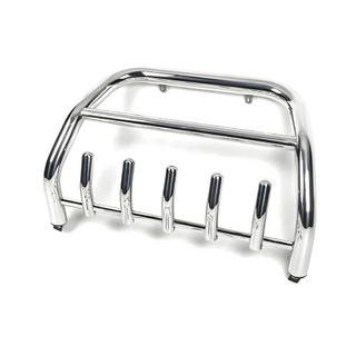 Paraurti Anteriore WT003 (Acciaio Inox) SsangYong Action 2005-2018 foto 4
