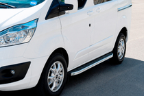 Ford Custom 2013-2022 Pedane laterali Fullmond (2 pz, alluminio) foto 1