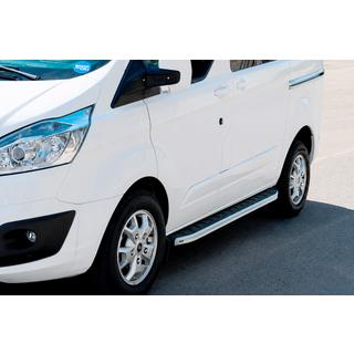 Pedane laterali Fullmond (2 pz, alluminio) Ford Custom 2013-2022 foto 1