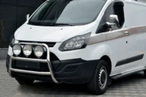 Ford Custom 2013-2022 Protezione Anteriore WT022 (Acciaio Inox) foto 3