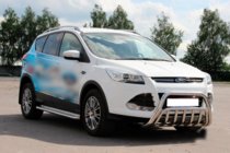 Ford Kuga/Escape 2013-2019 Parabulloni WT002 (Acciaio Inox) foto 2