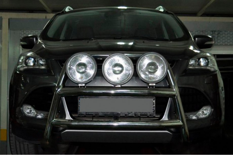 Ford Kuga/Escape 2013-2019 Parabulloni WT018 (Acciaio Inox) Image