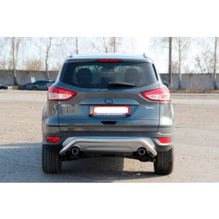 Barra Posteriore AK007 (Acciaio Inox) Ford Kuga 2008-2013 foto 4