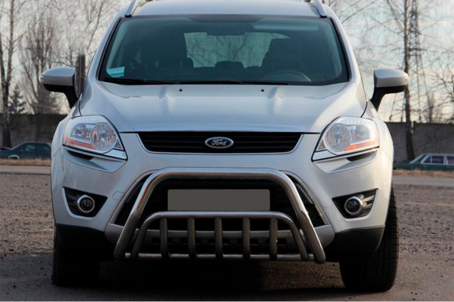 Ford Kuga 2008-2013 Parabulloni WT002 (Acciaio Inox) Image