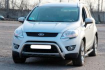 Ford Kuga 2008-2013 Protezione Anteriore WT007 (Acciaio Inox) foto 3