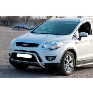 Protezione Anteriore WT007 (Acciaio Inox) Ford Kuga 2008-2013 foto 1