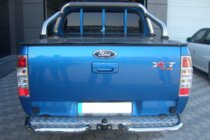 Ford Ranger 2007-2011 Barre angolari posteriori AK003 (2 pz, acciaio inox) foto 1