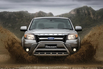 Ford Ranger 2007-2011 Paraurti Anteriore WT003 (Acciaio Inox) foto 3