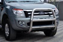 Ford Ranger 2011–2022 Protezione Anteriore WT018 (Acciaio Inox) foto 1