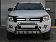 Ford Ranger 2011–2022 Protezione Anteriore WT003 (Acciaio Inox) foto 1