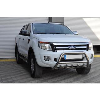 Protezione Anteriore WT003 (Acciaio Inox) Ford Ranger 2011–2022 foto 3