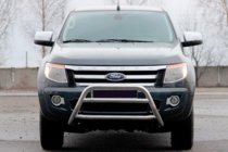 Ford Ranger 2011–2022 Protezione Anteriore WT022 (Acciaio Inox) foto 1