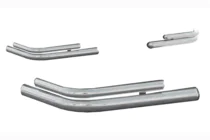 Ford Transit 2000–2014 Angolari Posteriori AK003-Double (Acciaio Inox) foto 4
