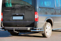 Ford Transit 2000–2014 Angolari Posteriori AK003-Double (Acciaio Inox) foto 1