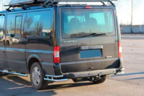 Ford Transit 2000–2014 Angolari Posteriori AK003-Double (Acciaio Inox) foto 3
