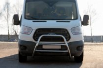 Ford Transit 2014- Protezione Anteriore WT022 (Acciaio Inox) foto 1