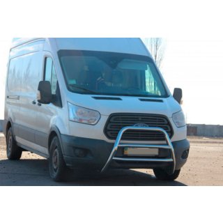 Protezione Anteriore WT022 (Acciaio Inox) Ford Transit 2014- foto 3