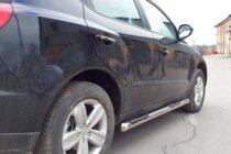Geely Emgrand X7 2011- Barre Laterali (2 pz, Acciaio Inox) foto 3