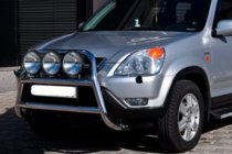 Honda CRV 2001-2006 Parabulloni WT018 (Acciaio Inox) foto 4