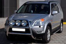 Honda CRV 2001-2006 Parabulloni WT018 (Acciaio Inox) foto 3
